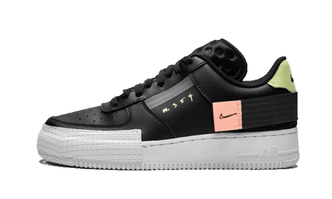 Nike Air Force 1 Low Drop Type Black sold by Addict Sneakers