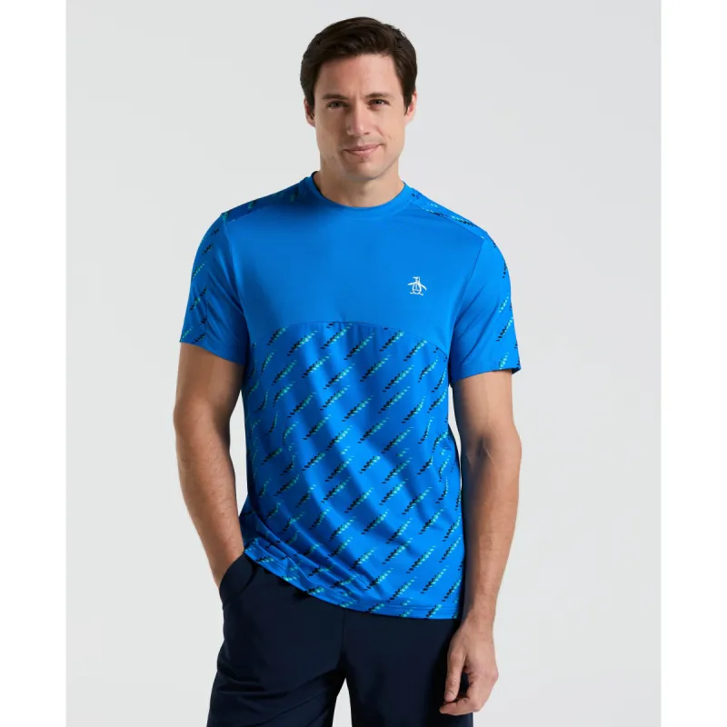 Tennis Performance Ball Block Tee sold by Original Penguin