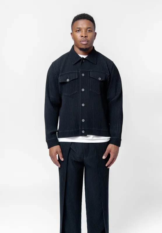 Wool Like Light Jacket Black HP56-FC250-15 sold by Nomad