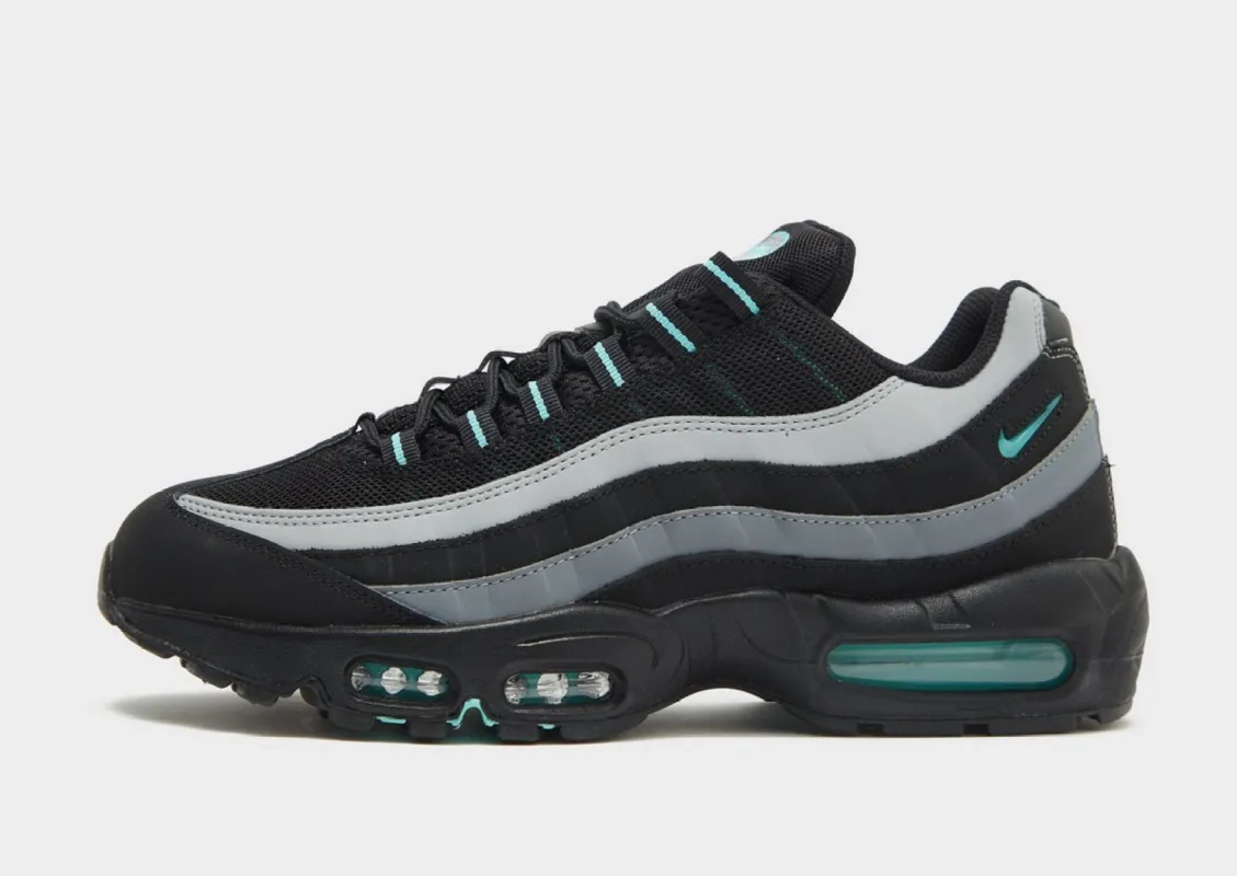 Nike Air Max 95 Black Aurora Green sold by Klay UK