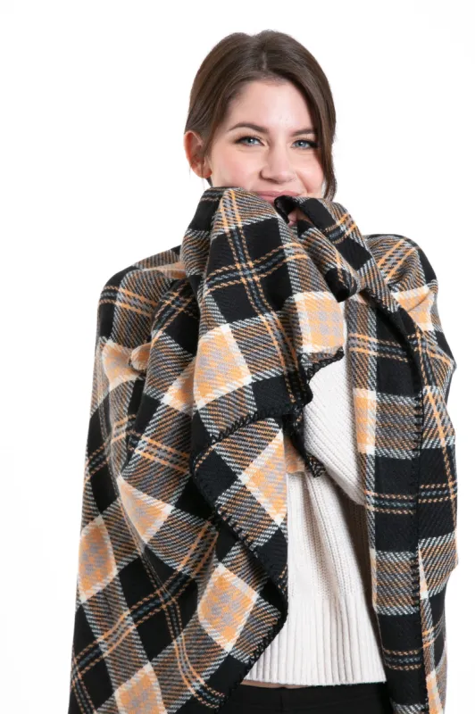 Christy - Poncho Scarf sold by Just Cozy
