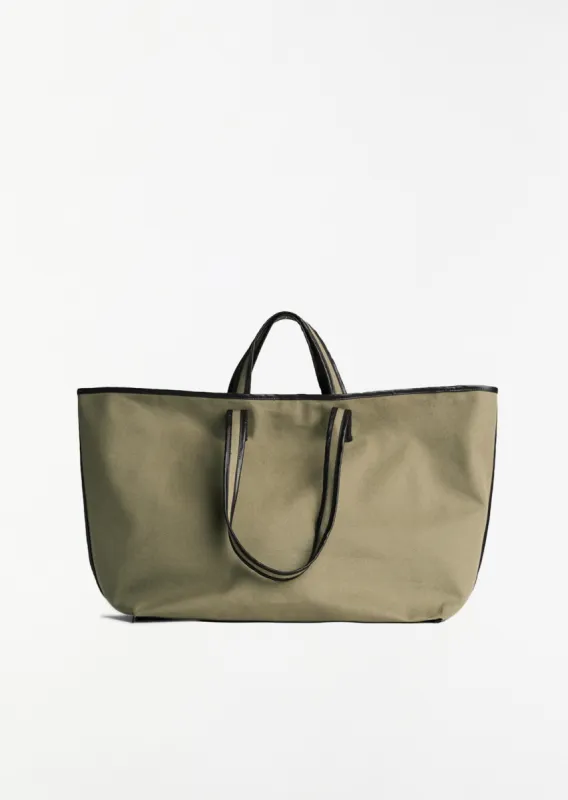 Tote Canvas — Sage sold by La Garconne