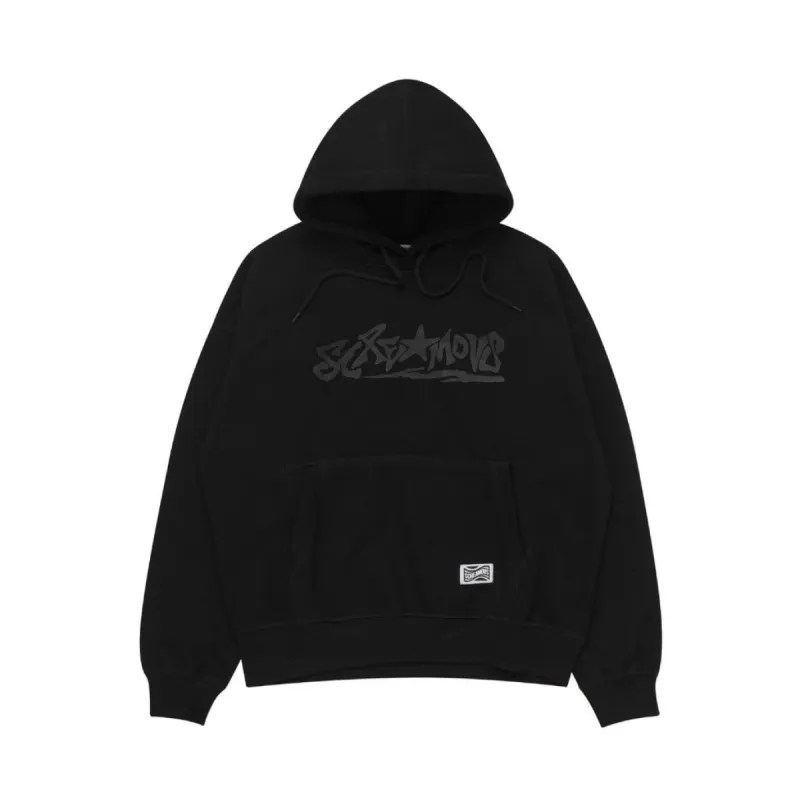 Pullover Hoodie Oversize AZTERI BLACK sold by Screamous