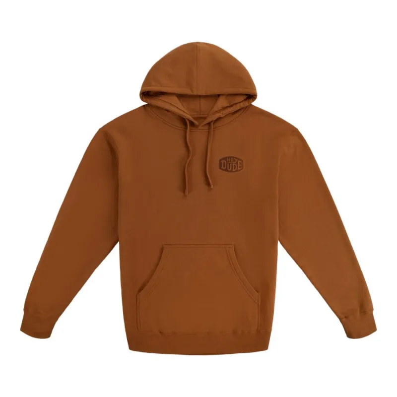 Go To Buckle Hoodie - Saddle sold by Hey Dude