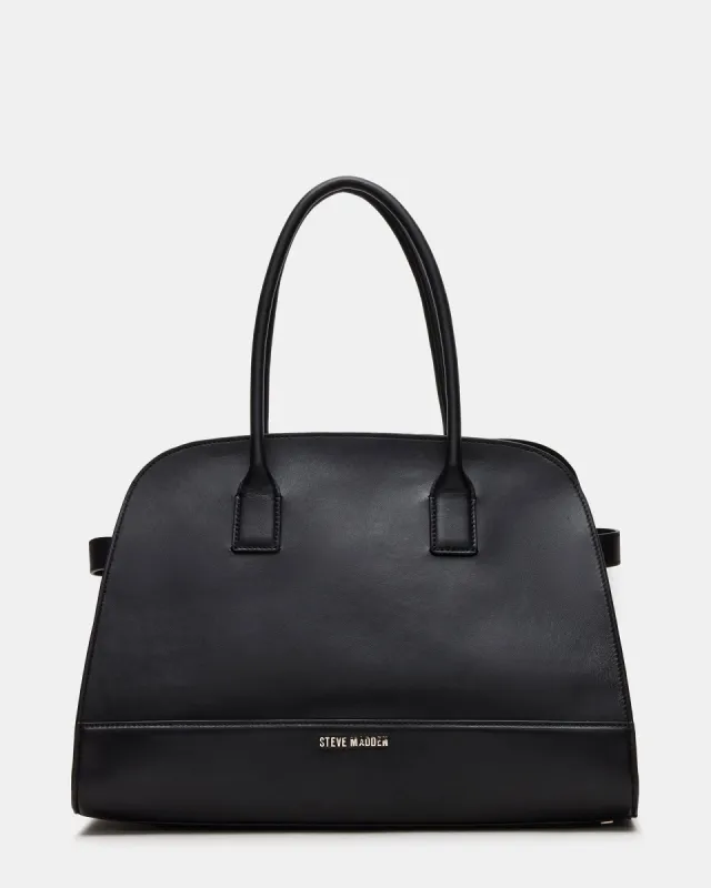 HEIDEE BAG BLACK LEATHER sold by Steve Madden