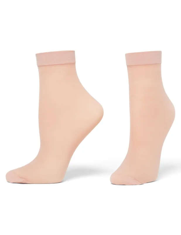 Sheer Anklet 3 Pair Pack sold by HUE