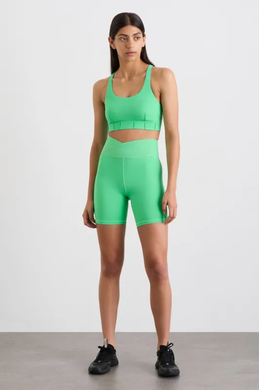Wrap Front Bike Short 614 sold by Aje
