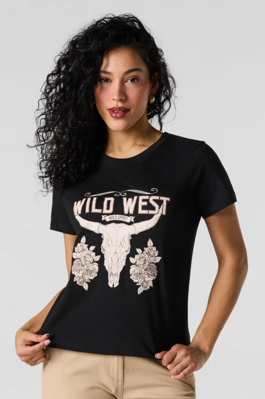 Wild West Graphic T-Shirt sold by Urban Planet