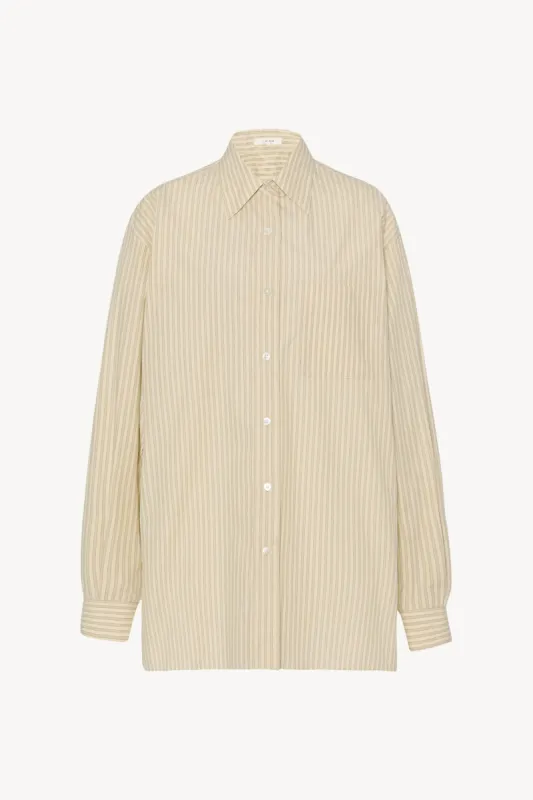 Nesson Shirt in Organic Cotton sold by The Row