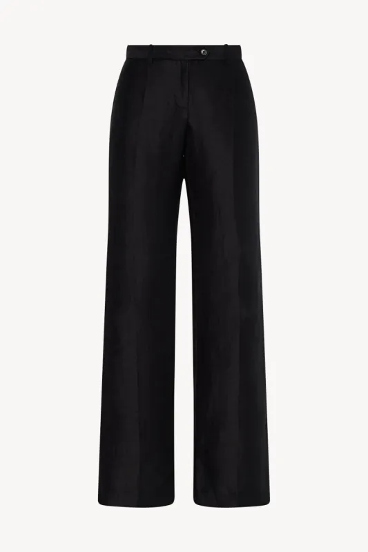 Ali Pant in Linen sold by The Row