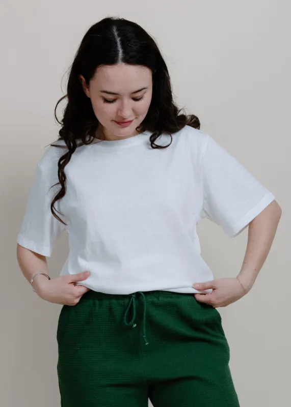 Out The Door Tee - White sold by Vinnie Louise