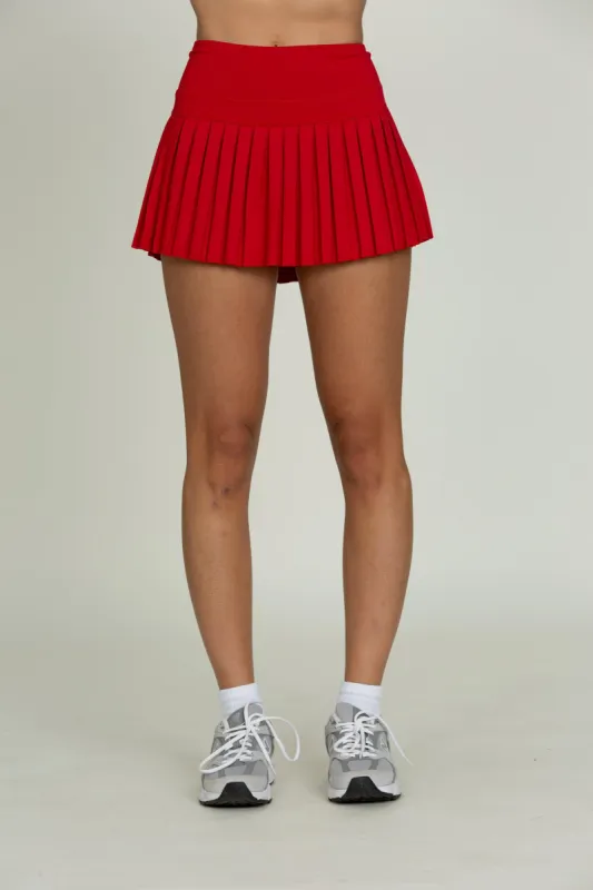 Ruby Pleated Tennis Skirt sold by Gold Hinge
