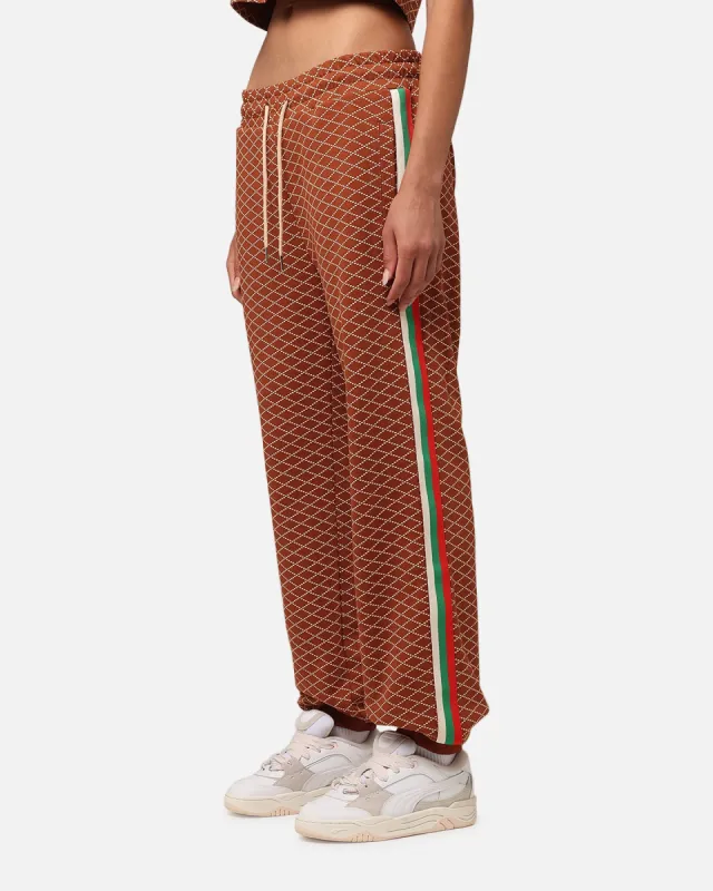 XXIII Luxe Printed Pants Brown sold by Culture Kings