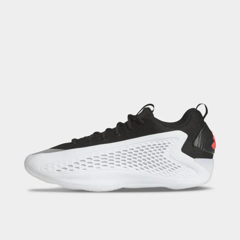 adidas Anthony Edwards 1 Low White / Black - Red sold by JD Sports