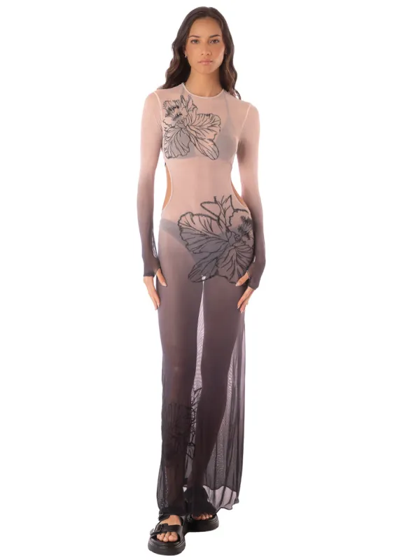 Maaji Winter Mist Marigold Long Dress sold by Maaji