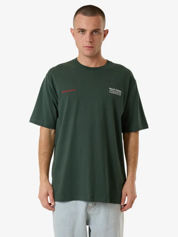HYC Demo Oversize Fit Tee - Jungle Green sold by Thrills