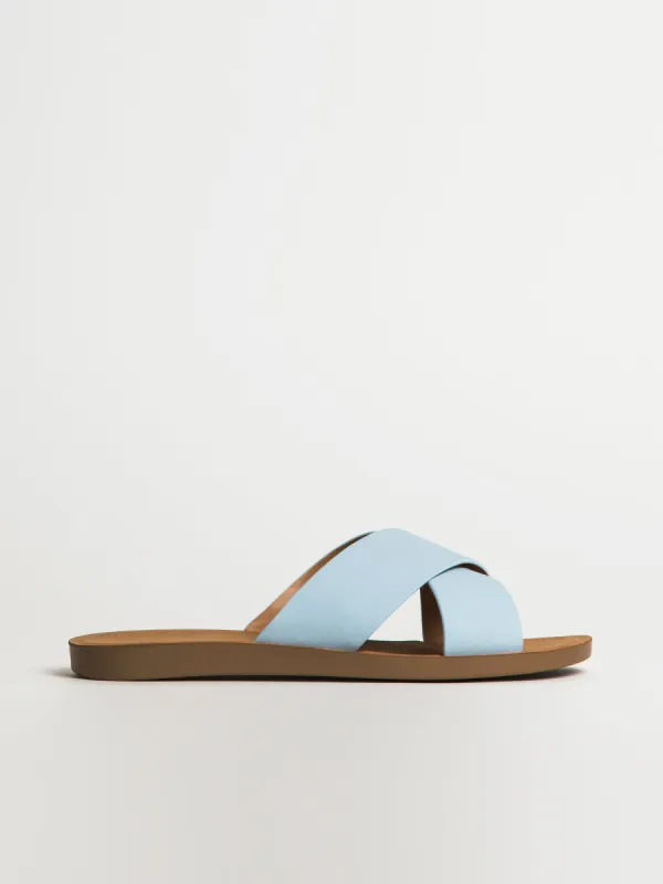WOMENS HARLOW CAMI SANDALS - LIGHT BLUE sold by Blackwell