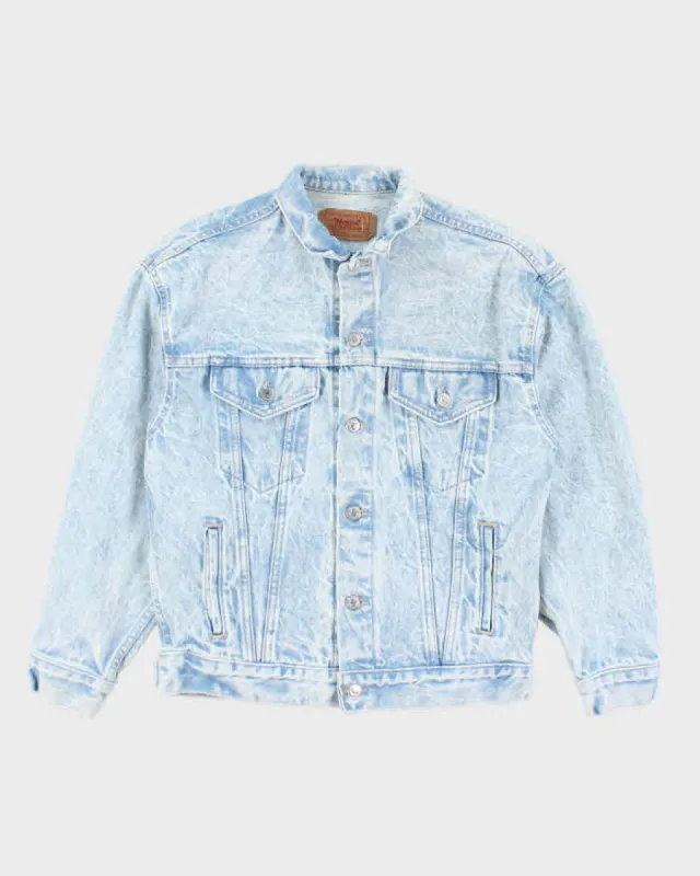Vintage 90's Levi's Acid Wash Denim Jacket - L sold by Rokit