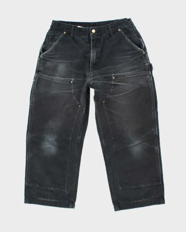 Vintage Carhartt Double Knee Workwear Distressed Trousers - W32 L25 sold by Rokit