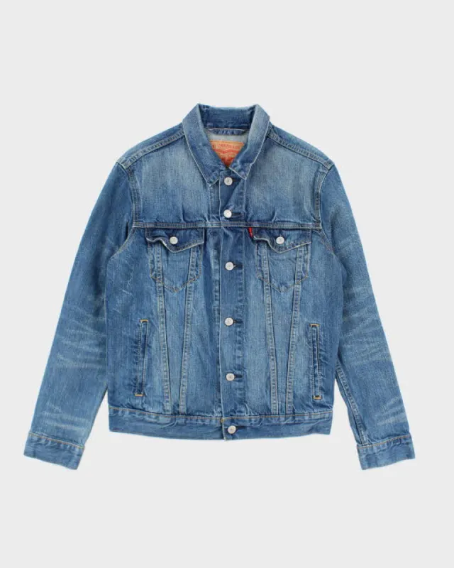 Vintage 90's Levi's Dark Wash Denim Jacket - L sold by Rokit