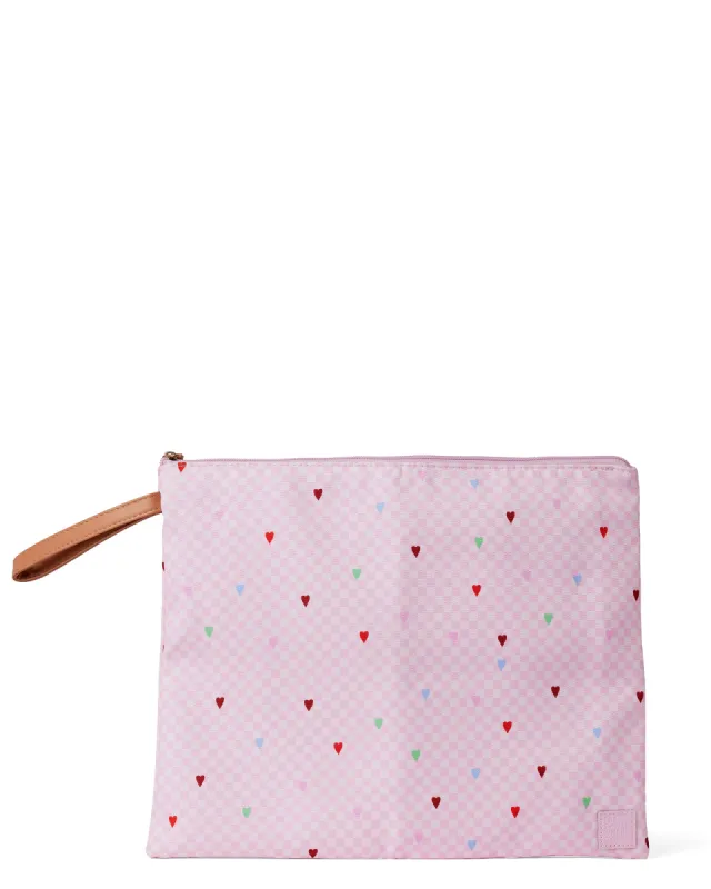 Queen of Hearts Large Wet Bag sold by The Somewhere Co.
