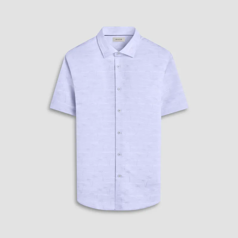 Orson Palm Tree Short-Sleeve Shirt sold by Bugatchi