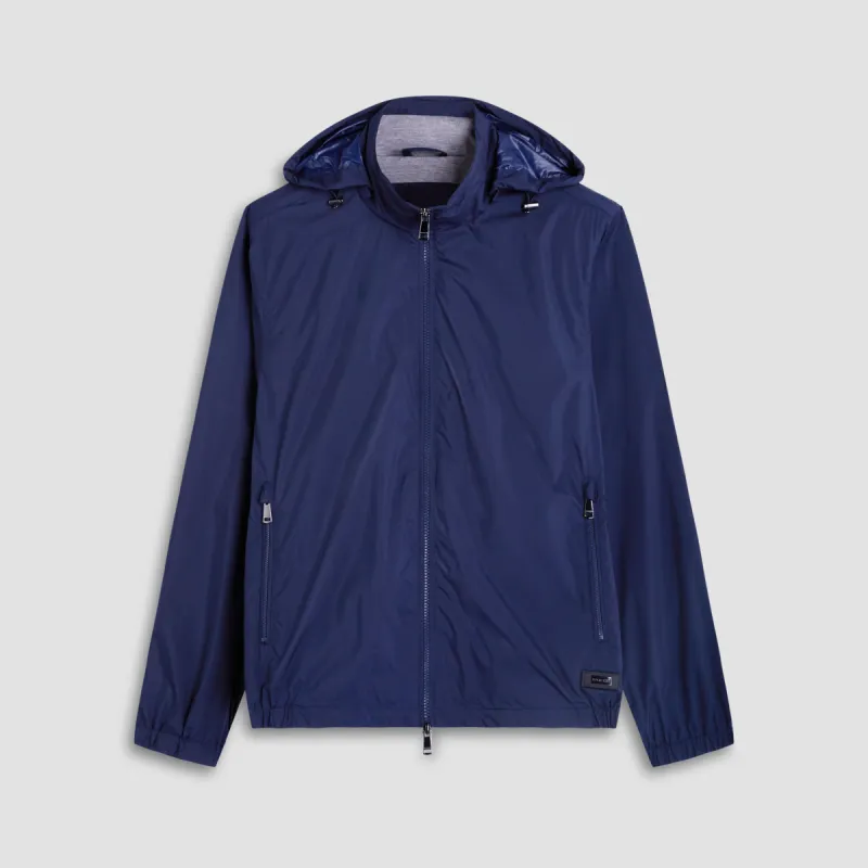 Packable Nylon Windbreaker Jacket sold by Bugatchi