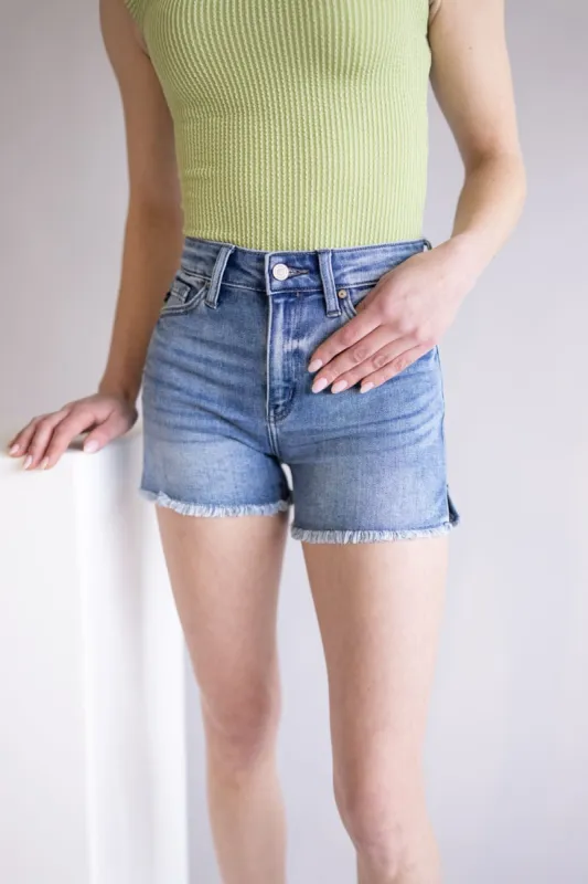 KanCan High Rise Denim Shorts for Women | KC9212M-N sold by Glik’s