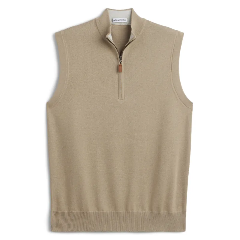 Stormy 1/4 Zip Vest sold by Ashworth Golf