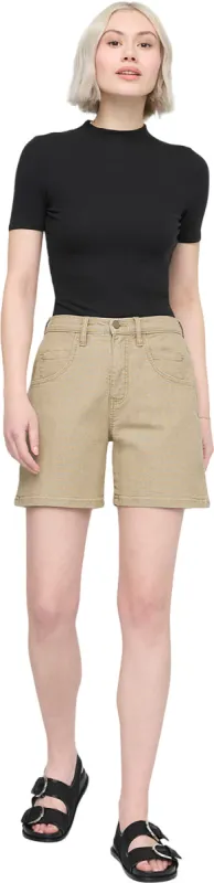 Stretch Canvas High Rise Relaxed Shorts - Women's|-|Short décontracté taille haute en toile extensible - Femme sold by Altitude Sports