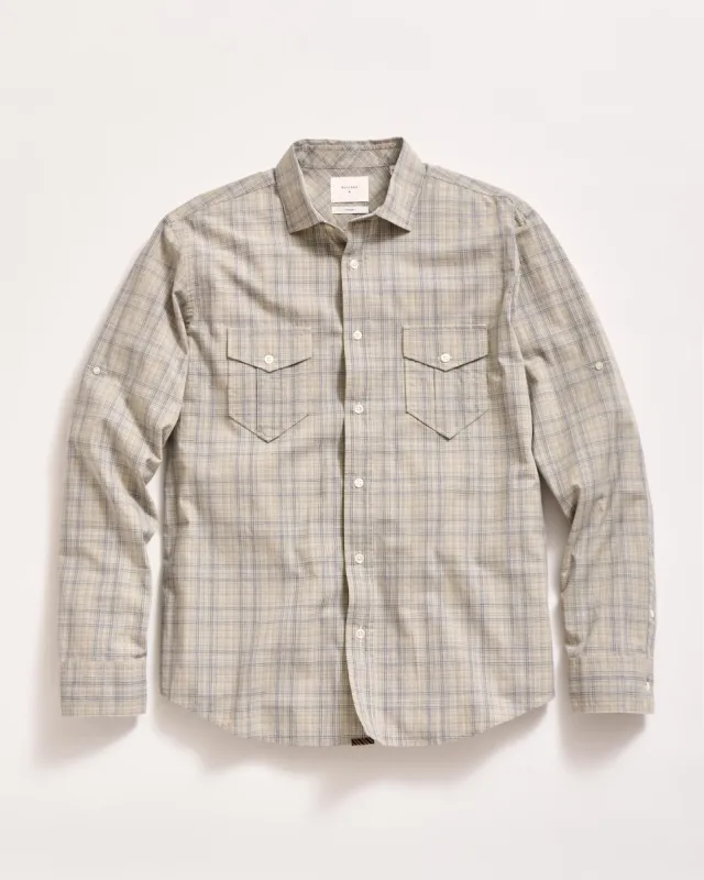 Melange Plaid Scout Shirt sold by Billy Reid