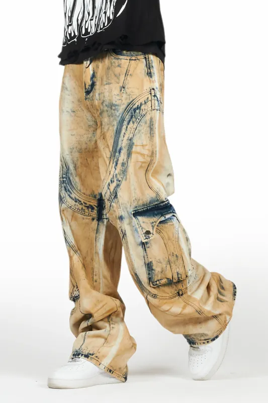 Denmot Blue Baggy Fit Jean sold by Rockstar Original