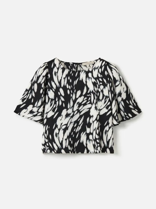 Printed Adair Blouse sold by Plenty