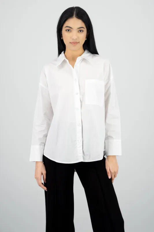 Blusa cuello polo manga larga sold by Shasa