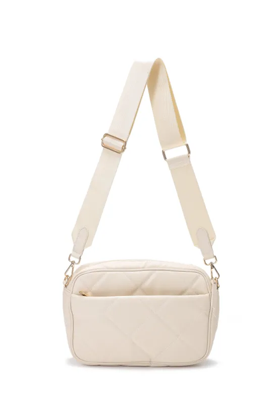 Noa Vanilla Camera Crossbody sold by HAUTE SHORE
