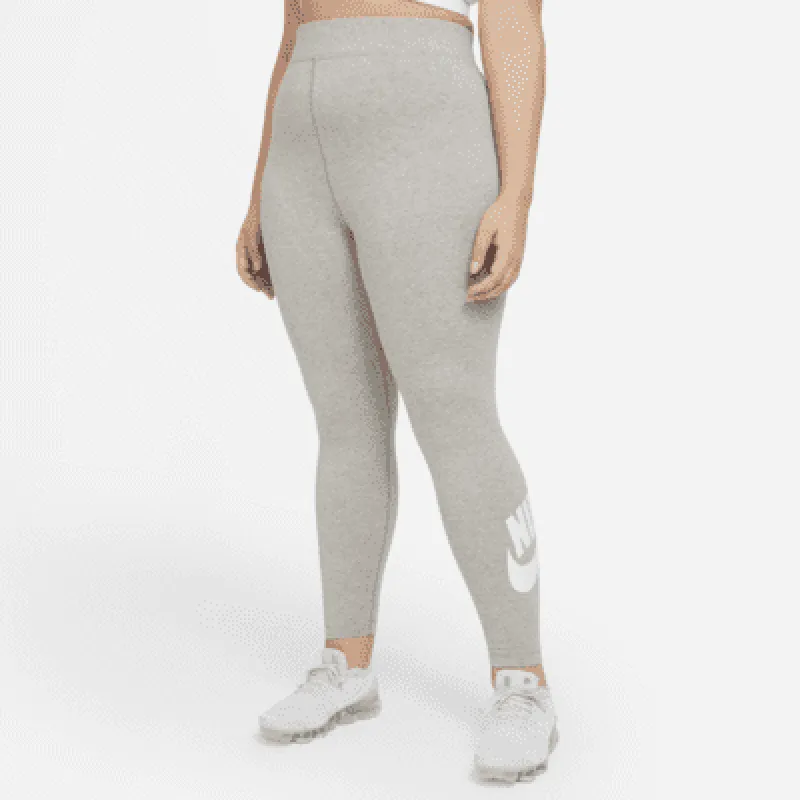 Nike Sportswear Essential Women's High-Waisted Leggings - Grey sold by Nike