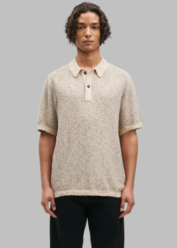 Samsøe Samsøe Sarsene Polo - Seneca Rock Melange sold by Frankie Shop