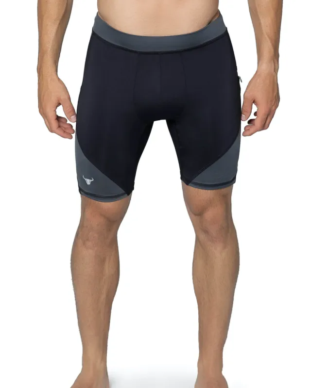 Matador Meggings Black/Gray Shorts sold by Underwear Expert