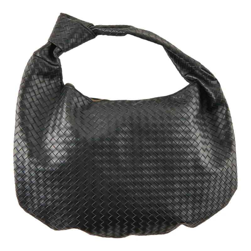 Women's Basket Weave Knot Bag sold by Giant Tiger