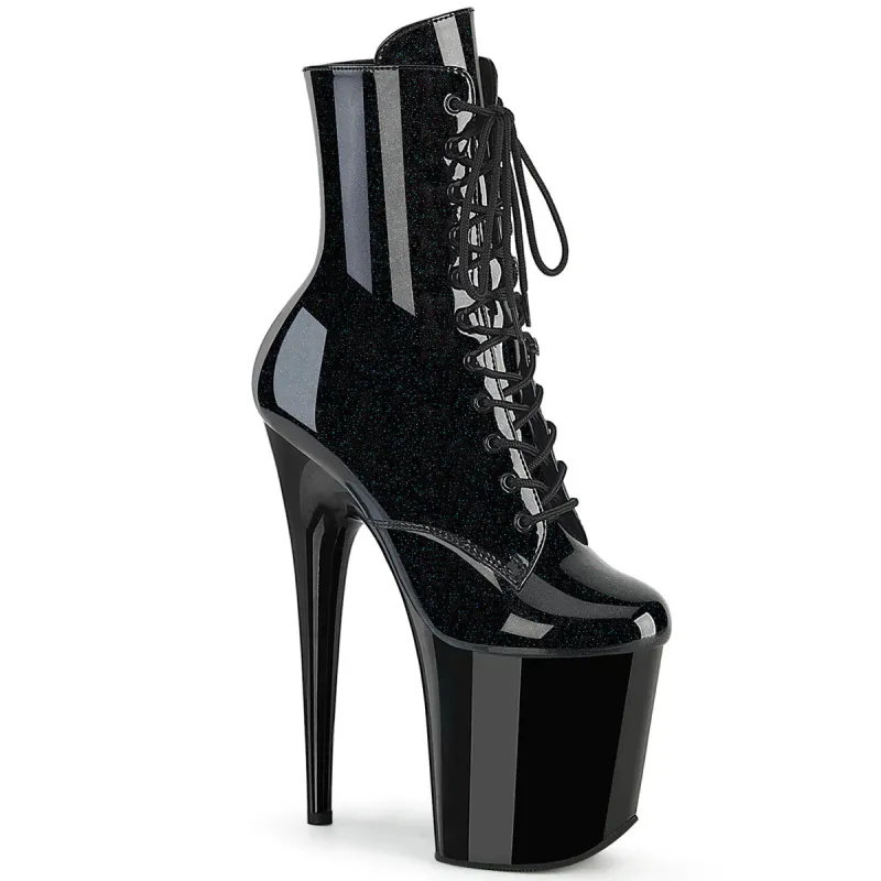 Pleaser Flamingo-1020BLG-Black-Size 6-Clearance sold by Shoe Freaks
