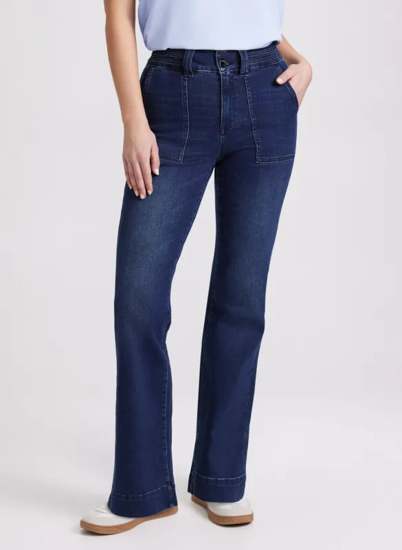 Flare Leg Jeans sold by Laura