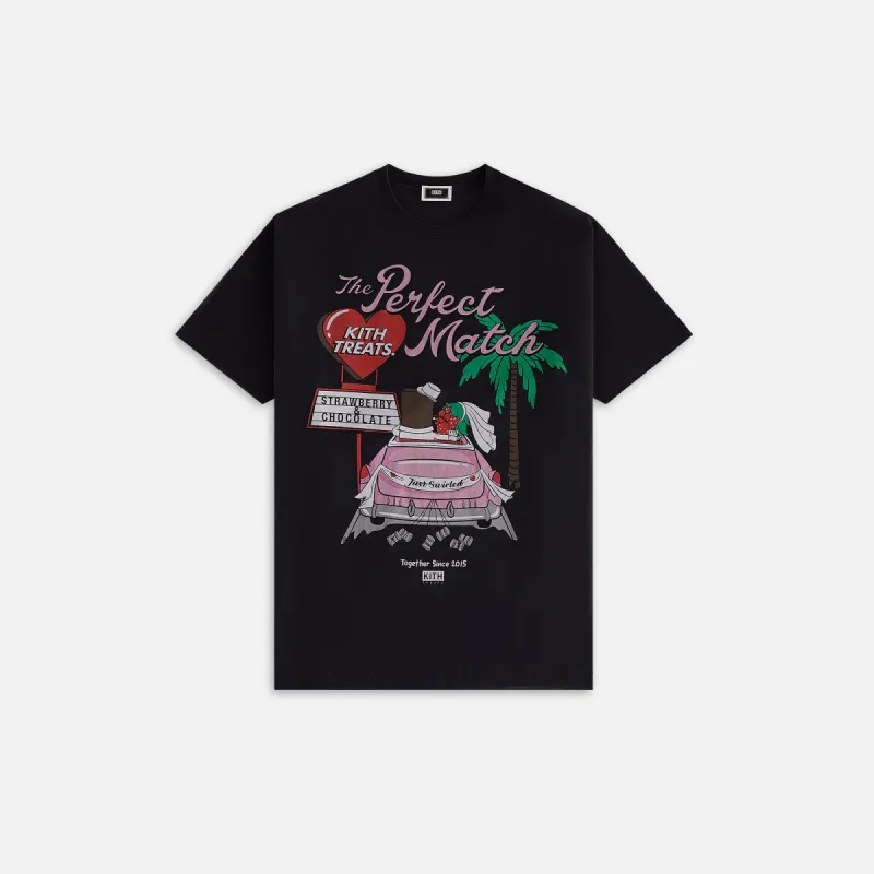 Kith Treats Perfect Match Vintage Tee - Black sold by Kith