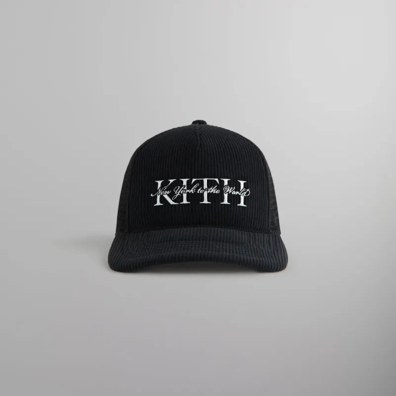 Kith for '47 Franchise LS Trucker Hat - Black sold by Kith