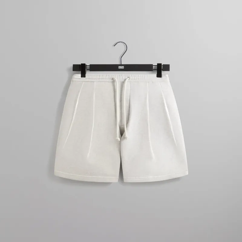 Kith Kylan Sweatshort - Light Heather Grey sold by Kith