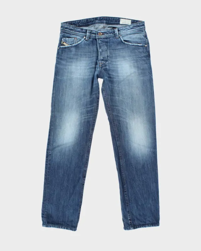 Vintage Y2K Diesel Straight Leg Medium Wash Jeans - W32 L29 sold by Rokit