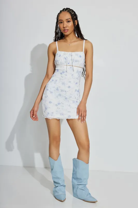 Kassidy Mesh Mini Dress sold by Garage