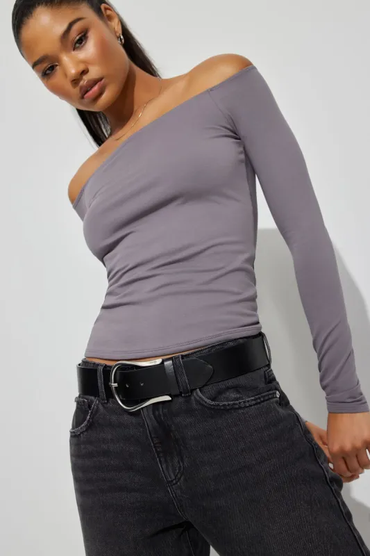 Wide Oval Waist Belt sold by Garage