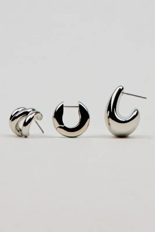 3 Pack Abstract  Earrings sold by Garage