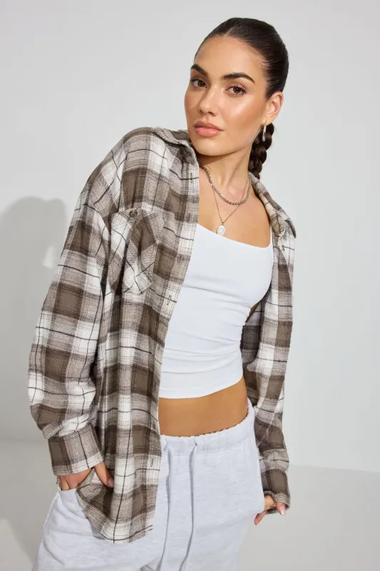 Noah Plaid Button-Up Shirt sold by Garage