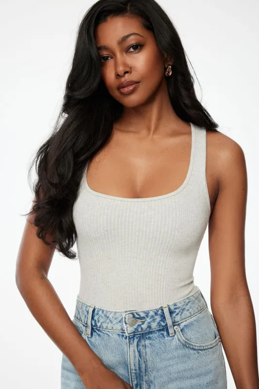 Irene Seamless Square Neck Bodysuit sold by Dynamite